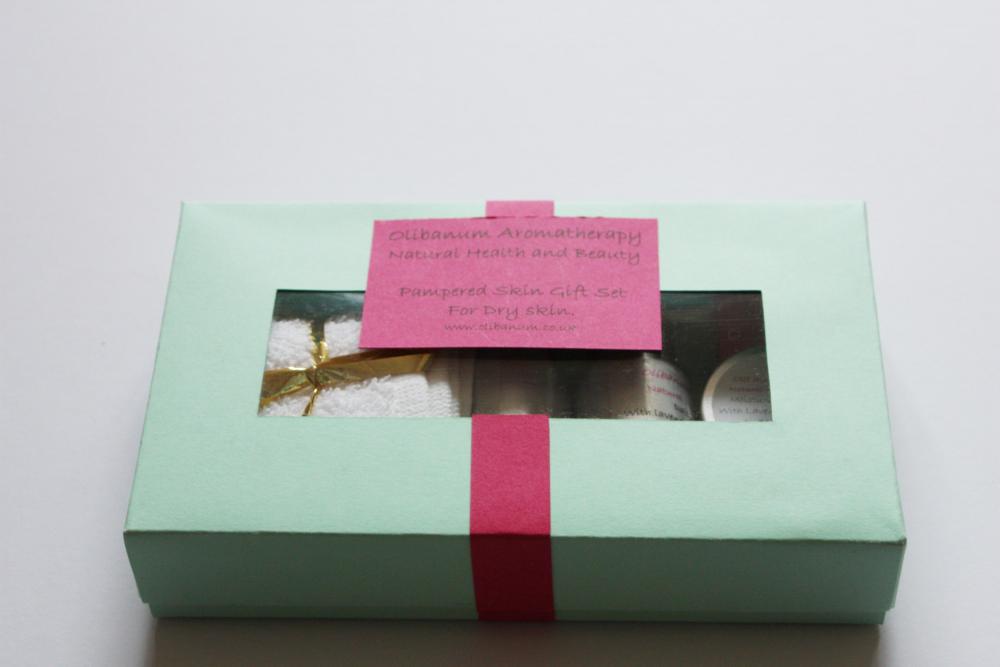 Gift Set For Dry Skin, Handmade By Olibanum Aromatherapy In The Uk